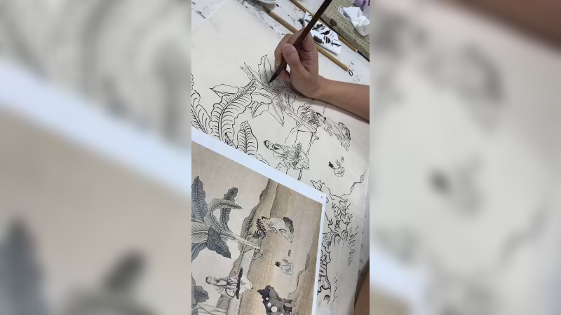 马老师画画