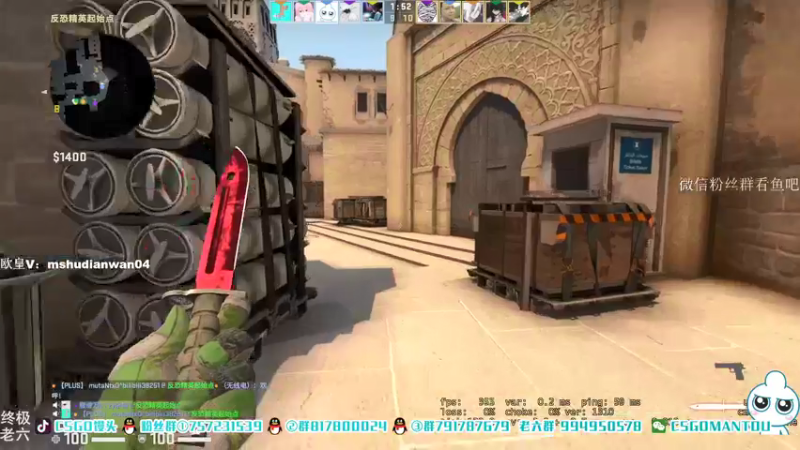 【2021-08-11 10点场】CSGO馒头：睡不着上早班