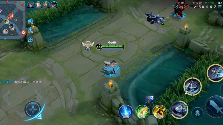 绅鸽鸽系列之婉儿落笔伤害打满1v5三杀