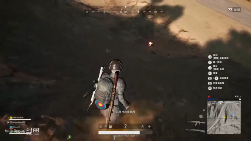 绝地求生5PS4 吃鸡的感觉还可以