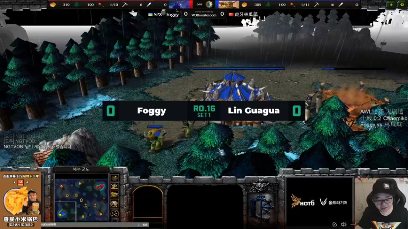 【TED出品】AWL A组 Foggy vs 林瓜瓜 高开低走