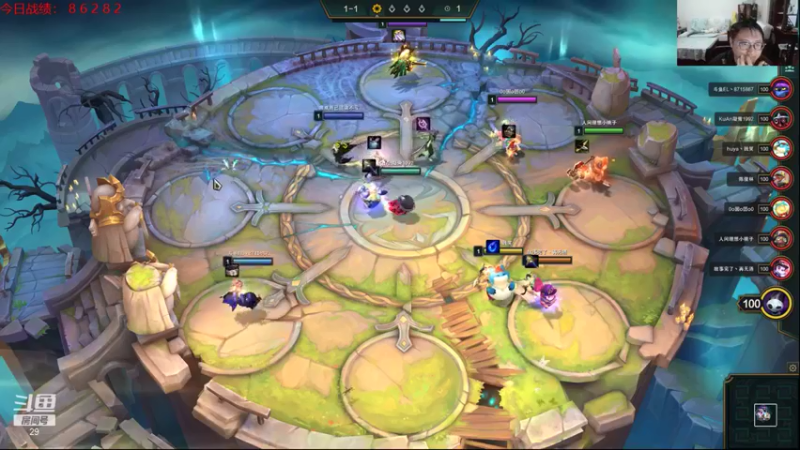 教练JoKe 云顶之弈：3秘术3圣光3铁甲，主播神操作，成功吃鸡