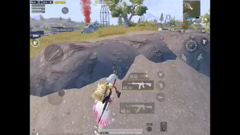 山谷机瞄钢枪9淘汰