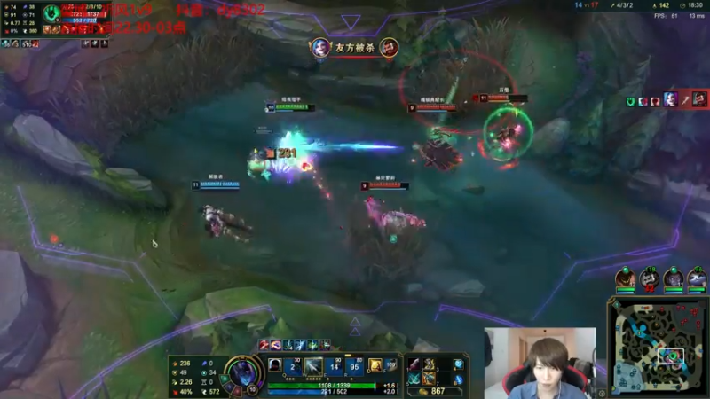 【2021-08-12 22点场】祈风1v9：国服第一VN！一个打八百多个！