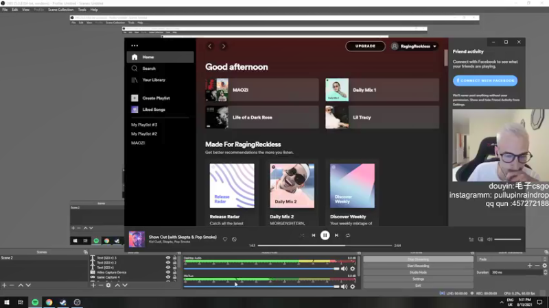 【2021-08-13 17点场】毛子Reckless：10点pk