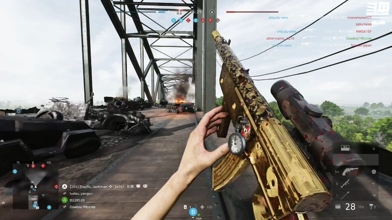 我在斗鱼看主播杰克曼直播战地风云