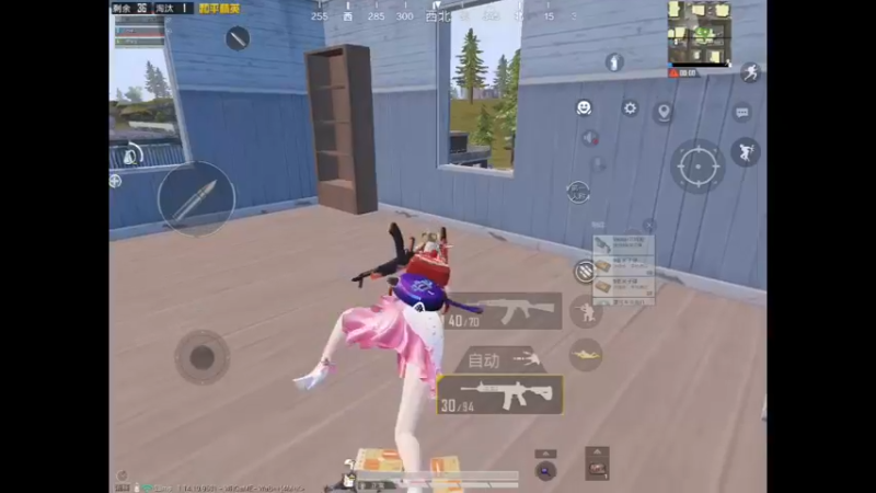 山谷机瞄钢枪9淘汰吃鸡