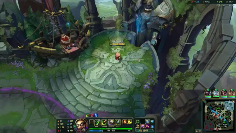 【2021-08-13 11点场】恶霸提莫：7天内上峡谷1000，卡的话换高清