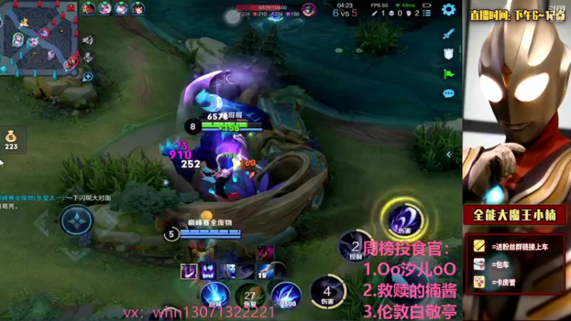 【2021-08-10 23点场】大魔王小楠：五排峡谷杀猪