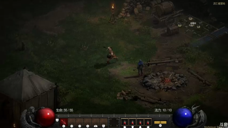 【2021-08-14 00点场】猫叔灬灬：【猫叔】25点暗黑破坏神2 重置版 试玩