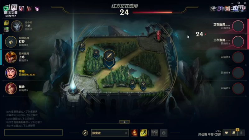 中单盖伦对线卡特；打野很C；ADC拿了MVP；队友都很给力.