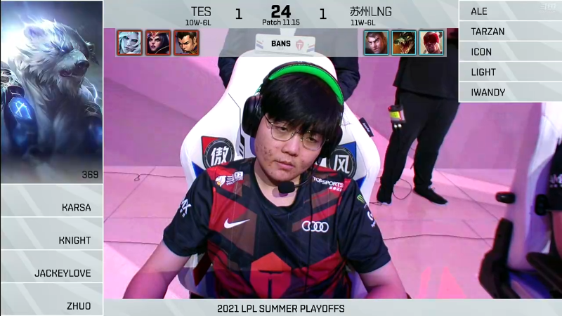 2021LPL夏季赛-季后赛-TESvsLNG-0814-3