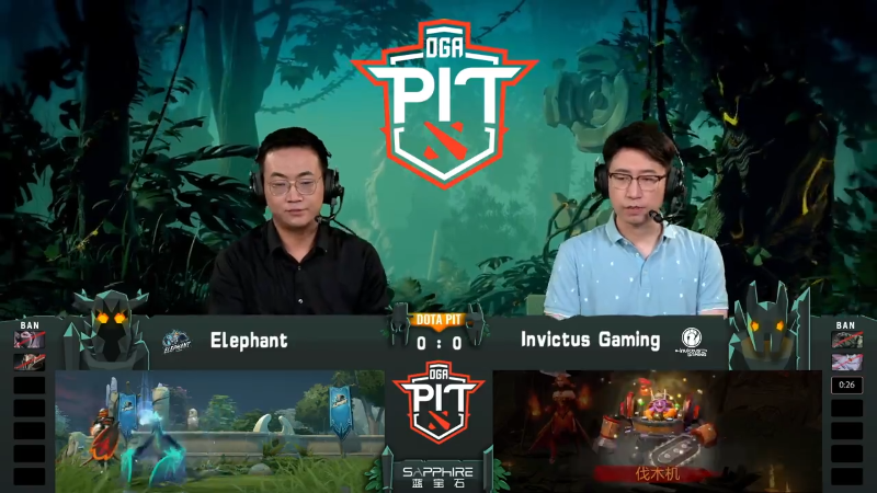 DOTAPITS5淘汰赛8月14日 Elephant-iG 第一局