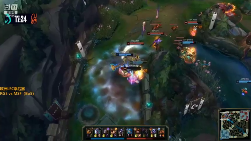 【2021-08-13 23点场】解说雨童：解说雨童：欧洲季后赛RGE vs MSF