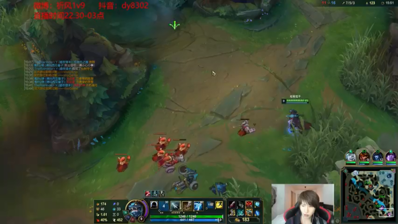 【2021-08-14 00点场】祈风1v9：国服第一VN！一个打八百多个！