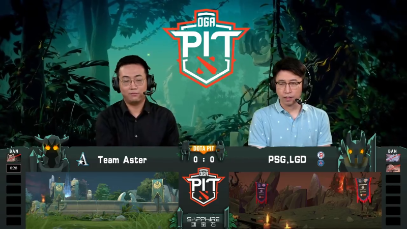 DOTAPITS5淘汰赛8月14日 Aster-LGD 第一局