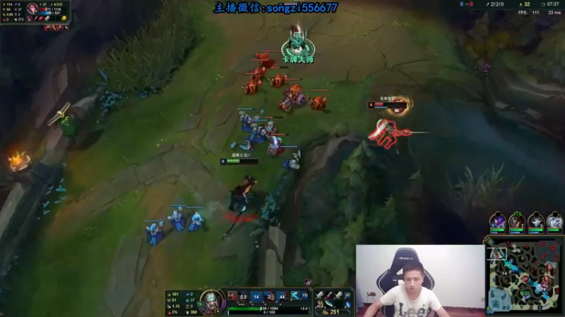 【2021-08-15 05点场】douyu丶松子：蛮王：版本T0 选到=包赢