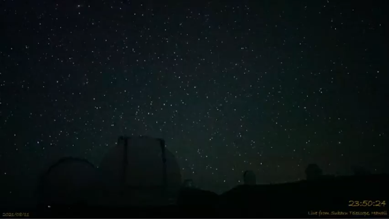 【2021-08-12 17点场】在线天文：今夜流星雨极大！进来许愿吧～