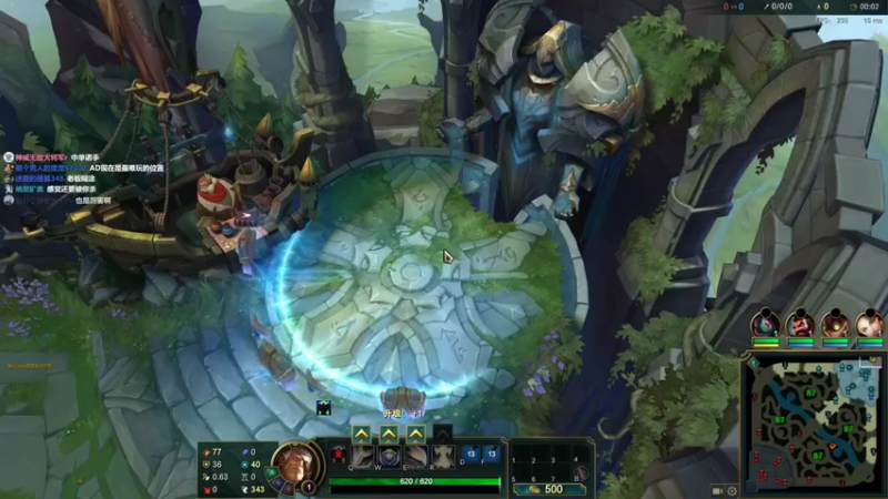 店长盖伦 +英雄联盟：主播战力无双，豪取23杀，顺利取胜