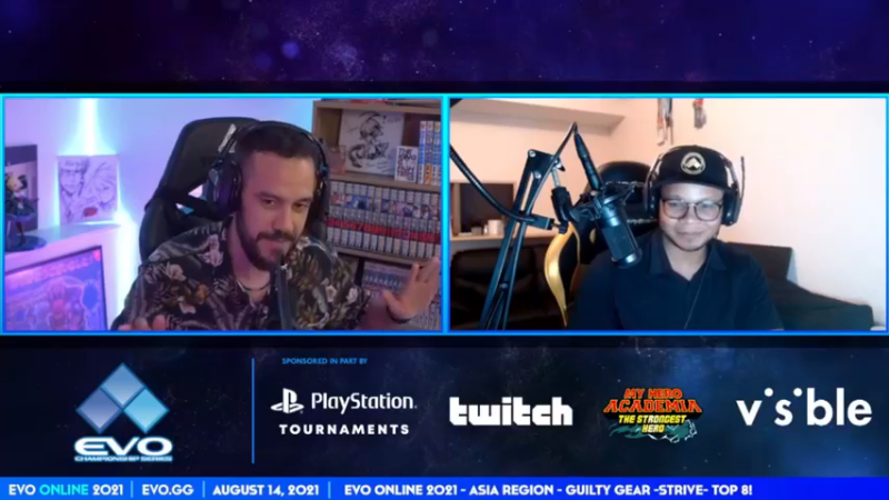 【2021-08-14 20点场】边哥BeenGor：直播：中国选手进入八强！GGST亚洲决赛