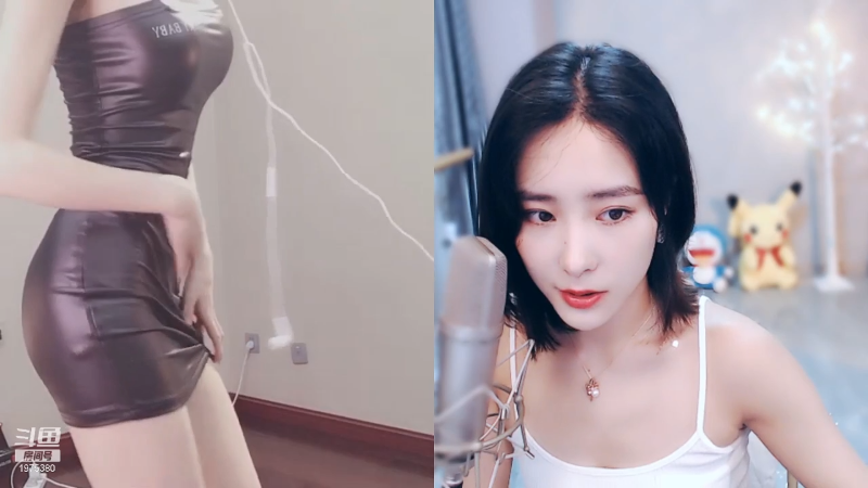 我在斗鱼看沫沫同学丶直播舞蹈