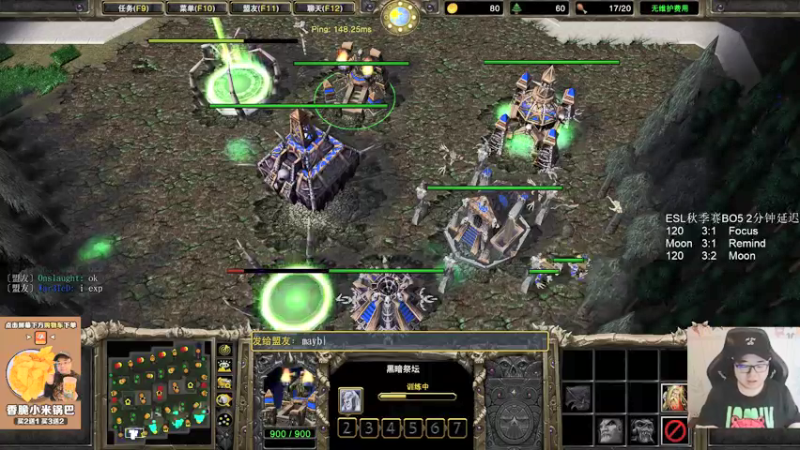 【2021-08-15 22点场】War3TeD：【直播中】阿短西征4V4插旗记！