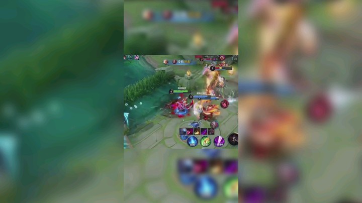 看见对面那么多人我只能默默的在后面彻底疯狂