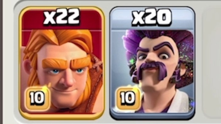 部落冲突：派对法师加超级巨人