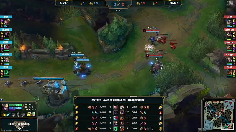 中韩预选赛DYOvsHMG-8月17日