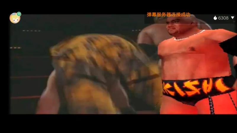 PS1经典，两个黑大汉的较量