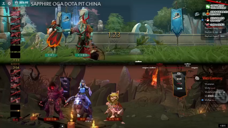 inflame丶hyz：Elephant VS VG（二）