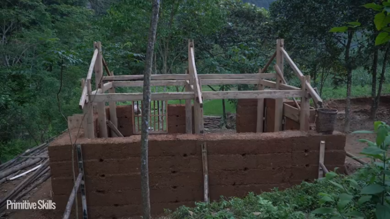 第三季S01完成新房17【真人我的世界-空手发展-单人炼铁】