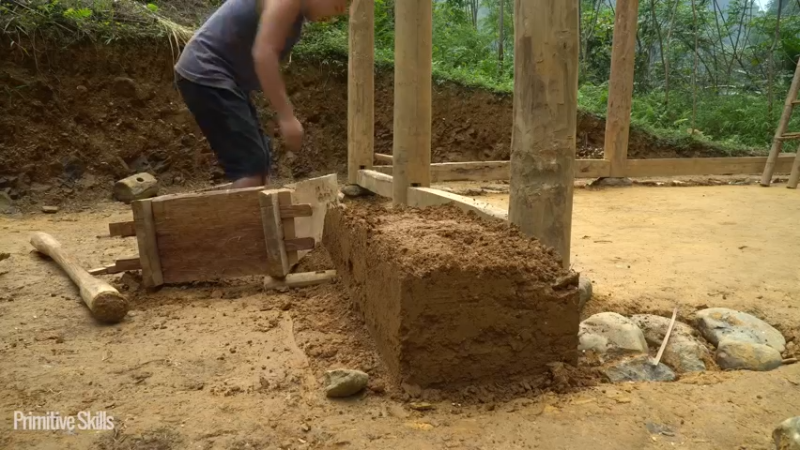 第三季S01完成新房10【真人我的世界-空手发展-单人炼铁】