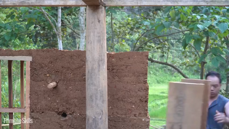 第三季S01完成新房19【真人我的世界-空手发展-单人炼铁】