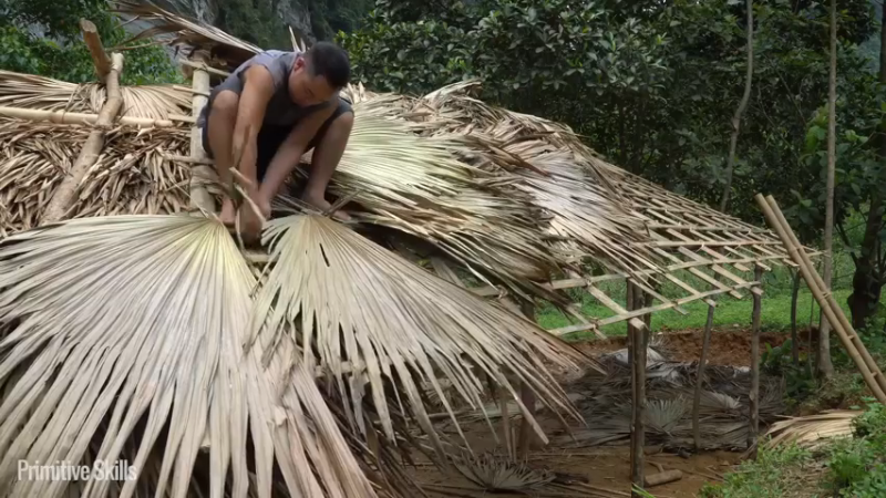 第三季S02建造库房9【真人我的世界-空手发展-单人炼铁】