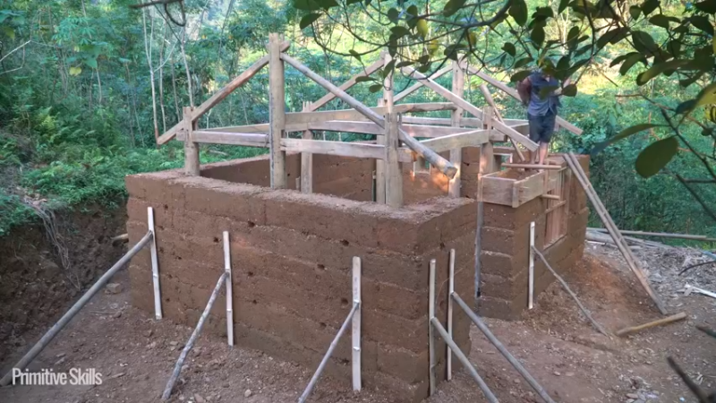 第三季S01完成新房18【真人我的世界-空手发展-单人炼铁】