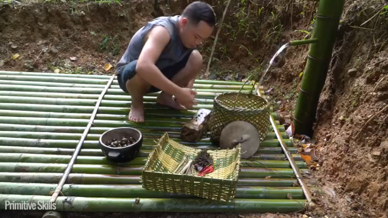 第三季S07打野吃吃吃美味蜗牛13【真人我的世界-空手发展-单人炼铁】