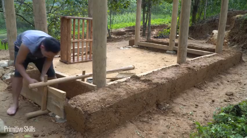 第三季S01完成新房12【真人我的世界-空手发展-单人炼铁】