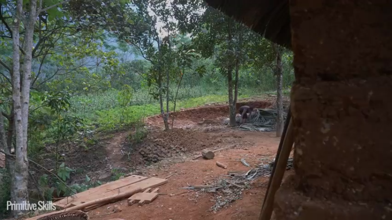 第三季S01完成新房29【真人我的世界-空手发展-单人炼铁】