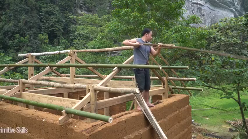 第三季S01完成新房23【真人我的世界-空手发展-单人炼铁】