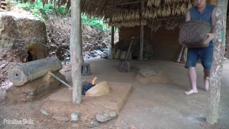 第三季S06 打造铲子附近有大斗？5【真人我的世界-空手发展-单人炼铁】