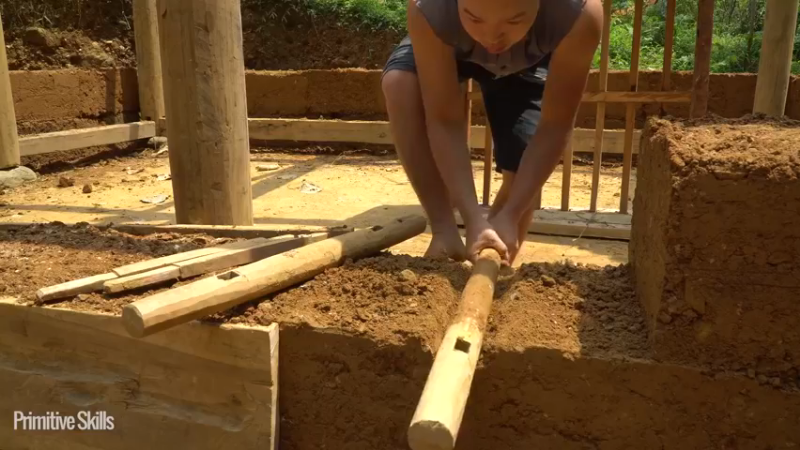 第三季S01完成新房13【真人我的世界-空手发展-单人炼铁】