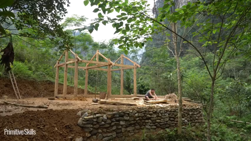 第三季S01完成新房5【真人我的世界-空手发展-单人炼铁】