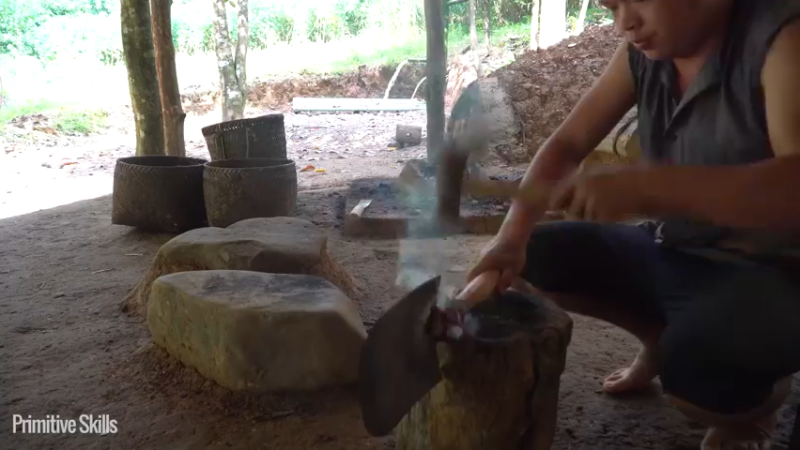 第三季S06 打造铲子附近有大斗？17【真人我的世界-空手发展-单人炼铁】