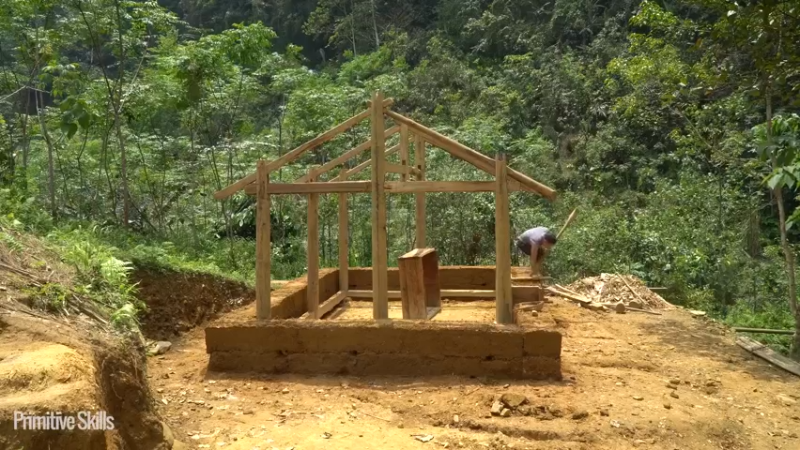 第三季S01完成新房14【真人我的世界-空手发展-单人炼铁】