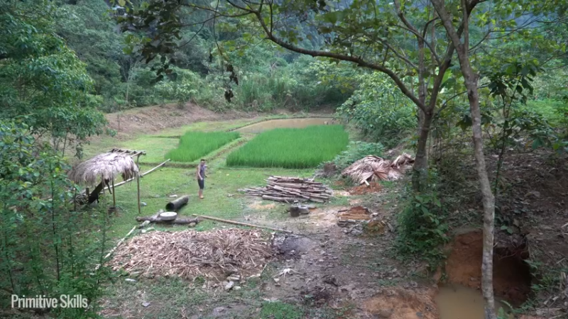 第三季S02建造库房11【真人我的世界-空手发展-单人炼铁】