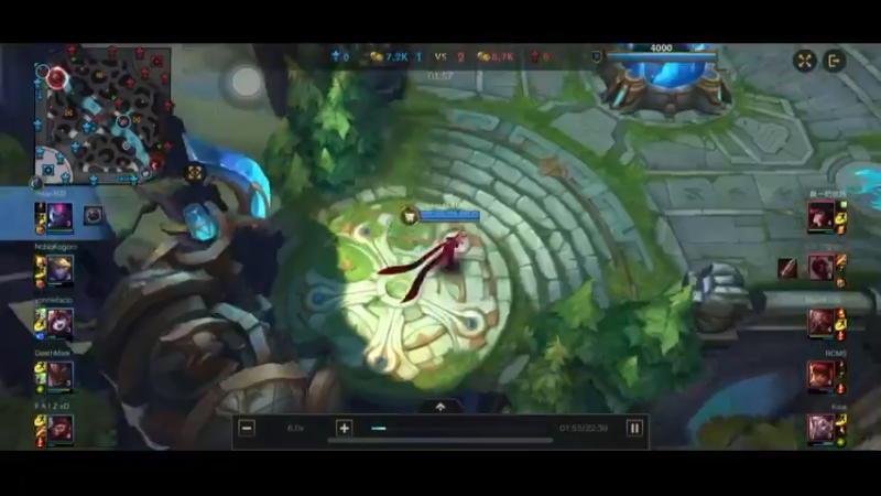 我根本不会 lol手游 日常单排