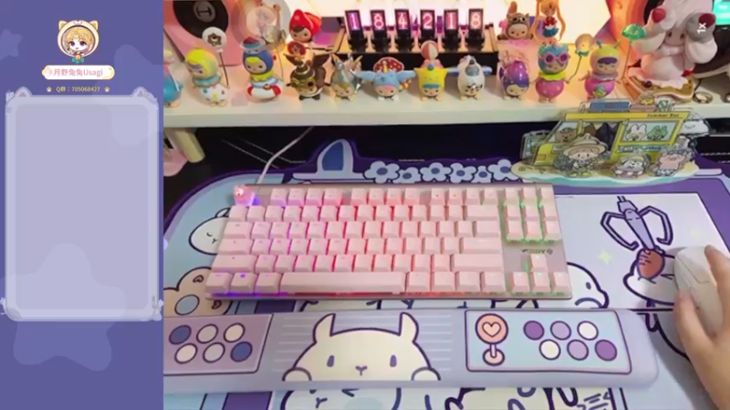 【2021-08-19 18点场】月野兔兔Usagi：一个眉笔的直播间~~~~