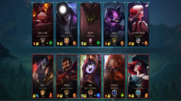 lol手游 神一样的队友   高手就是不一样