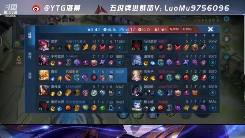 【2021-08-19 19点场】YTG丶落幕：斗化马训练赛